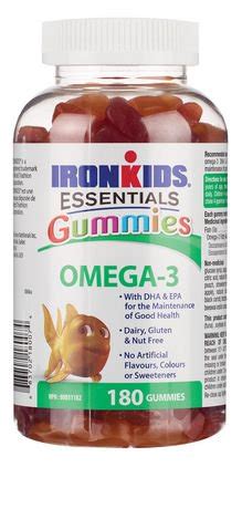 ironkids essential omega-3 gummies reviews|ironkids omega 3 walmart.